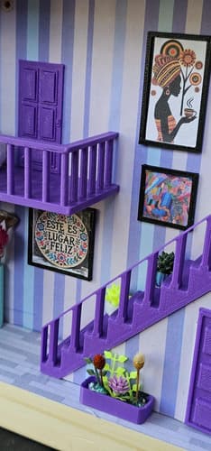 Porta Llaves Diorama Cuadro Decorativo 3D