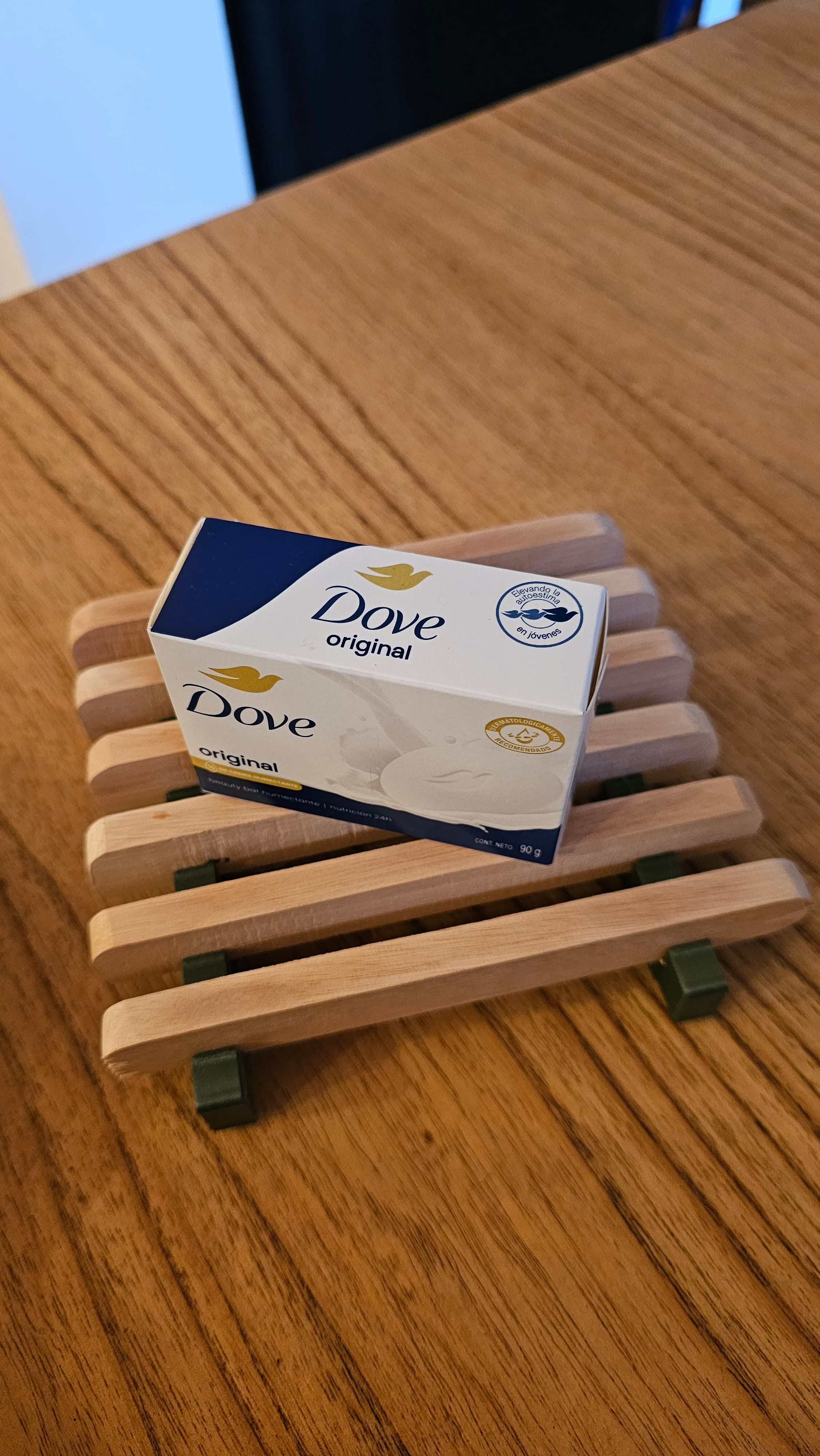 Jabonera De Madera Curada Para Baño Y Ducha — miniatura 3